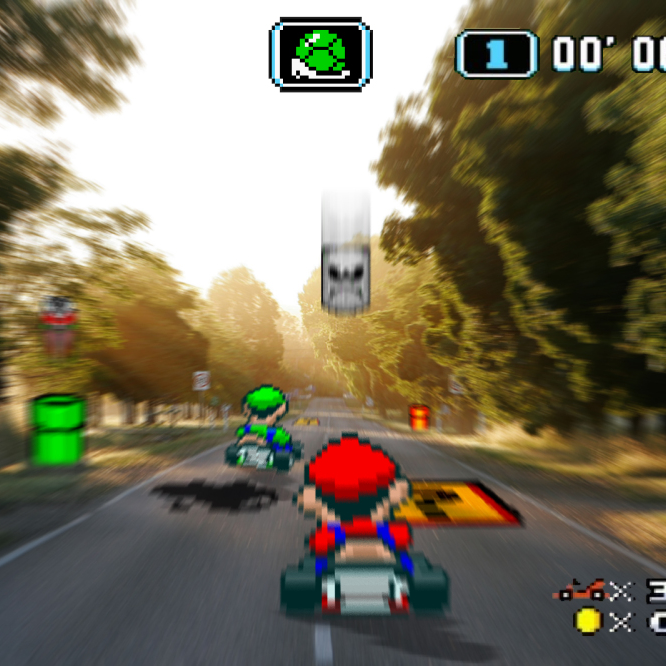 Super Mario Kart IRL